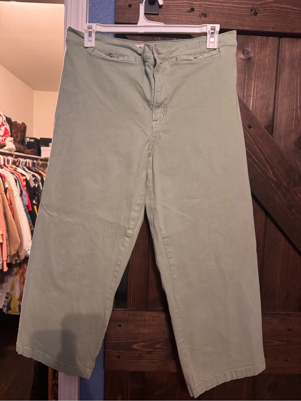 Madewell casual crop pants